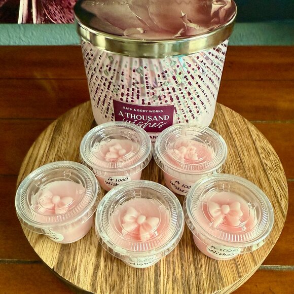 NEW WAX MELT SHOTS 2.82oz BBW Candle Wax Melts - A THOUSAND WISHES! - Picture 6 of 8